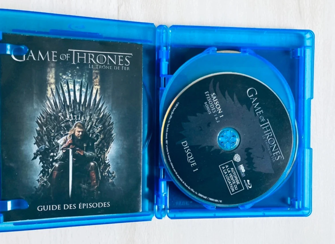 Caixa de Blu-ray das 3 primeiras temporadas de Game of Thrones. – photo 3